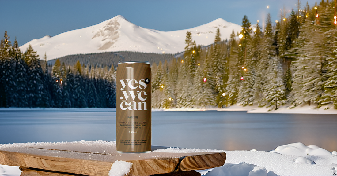 Sparkling Water and the Magic of the First Snowfall: A Refreshing Winter Ritual