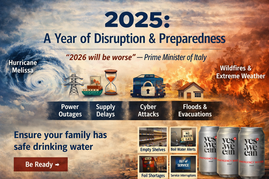 2025 in Review: Life Lessons, Unexpected Disruptions, and Why Emergency Water Matters Now