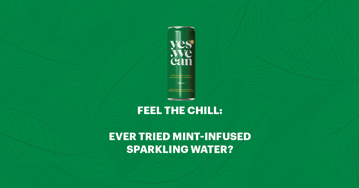 Feel the Chill: Ever Tried Mint-Infused Sparkling Water?