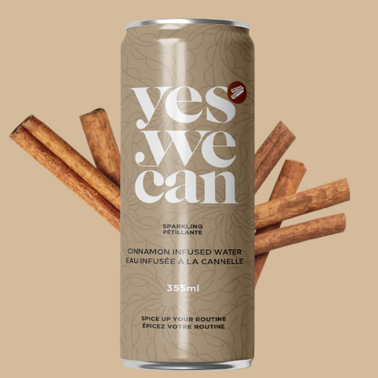 Yes We Can - Cinnamon Infused Canadian Sparkling Water