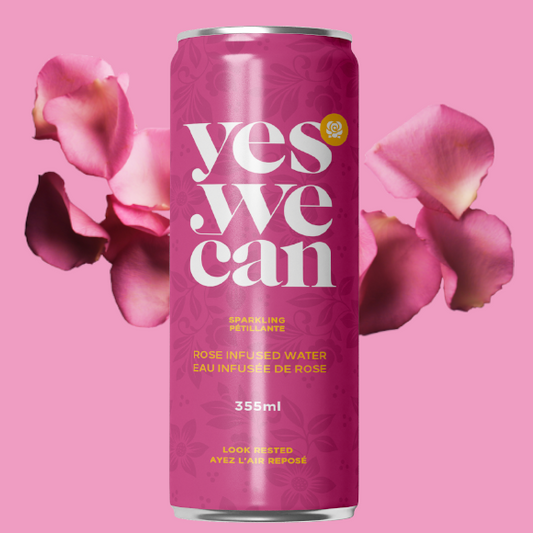 Yes We Can - Rose Infused Canadian Sparkling Water